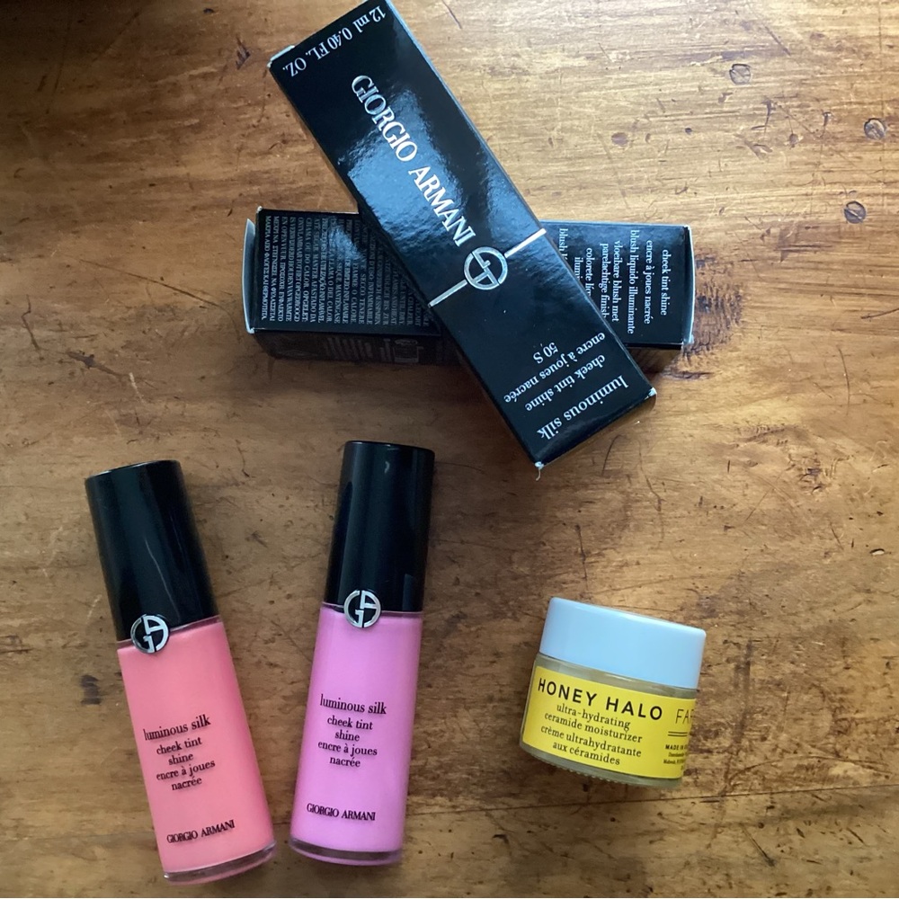 Giorgio Armani Pink and Peach Blush Collection